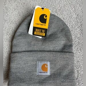 NWT Grey Carhartt beanie